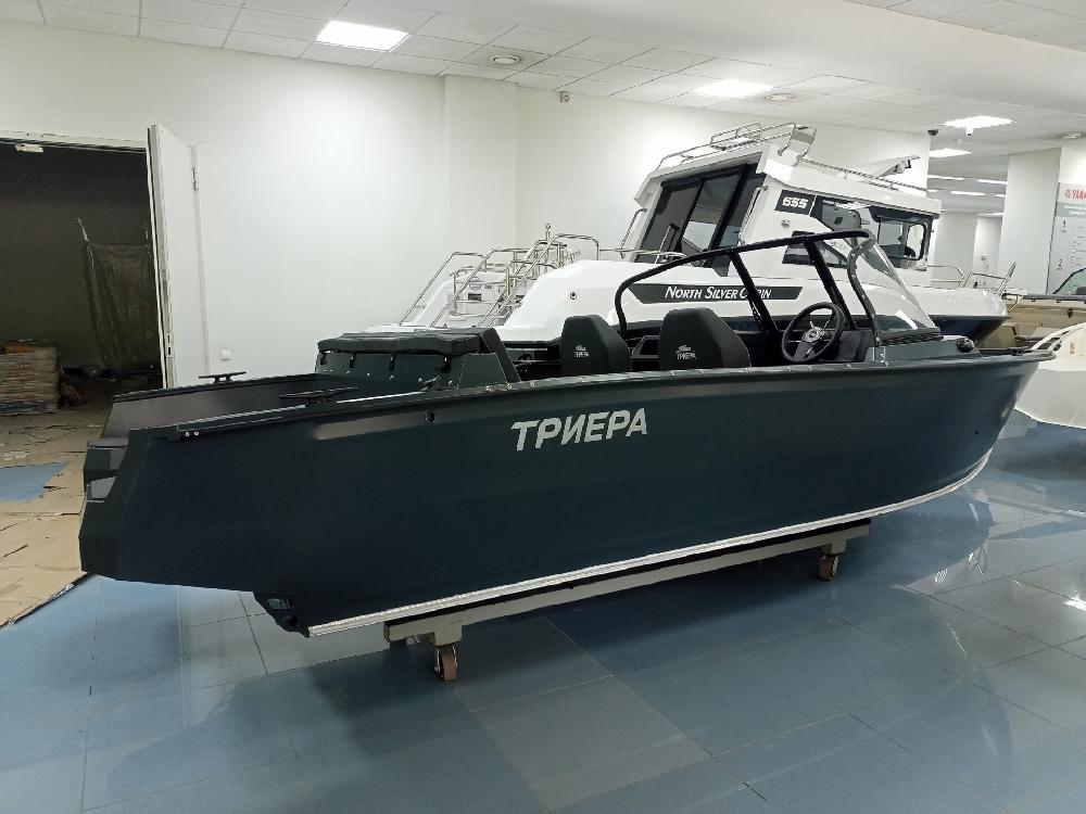 Триера 470 Фиш с мотором MARLIN MFI 60 AERTLU